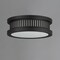 Maxim Lighting Oxford Outdoor 3-Light Flush Mount, Black 30599WTBK - alternate 3